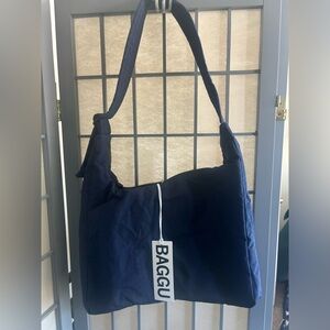 Baggu Nylon Shoulder Bag Navy